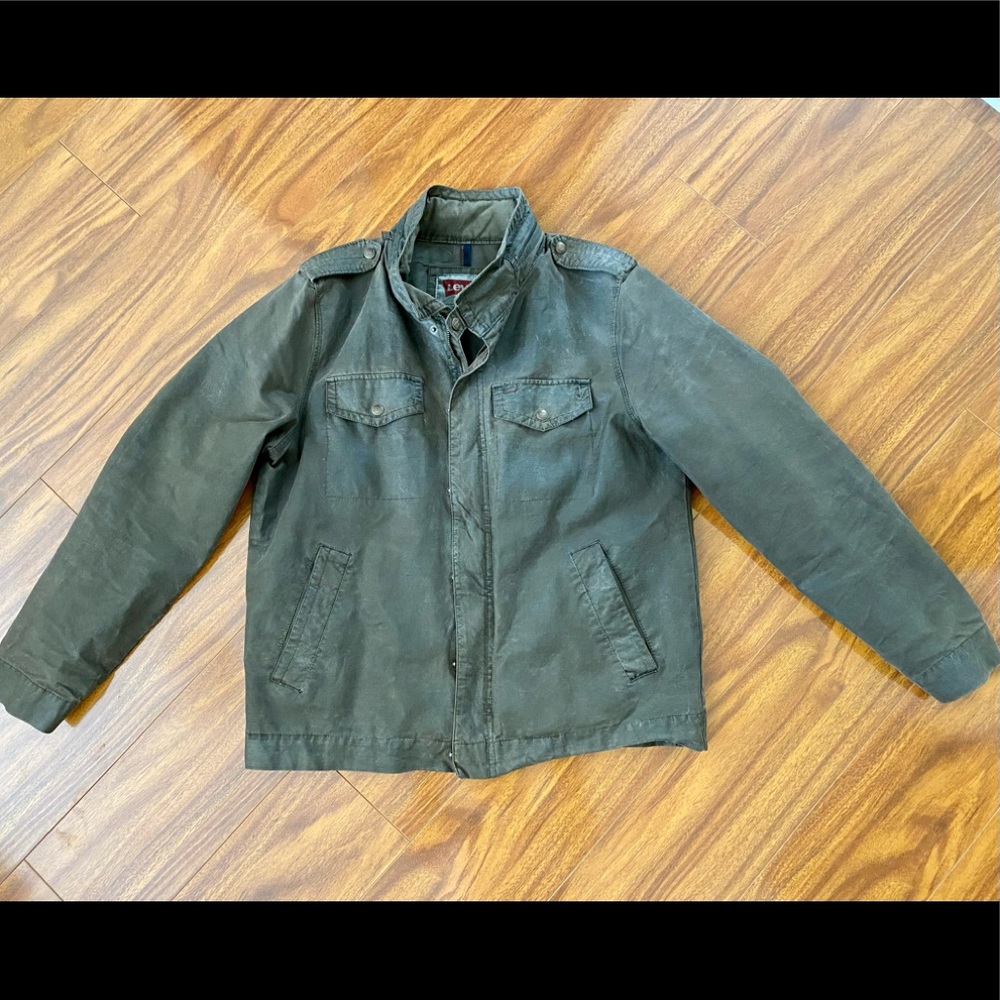 Levi’s waxed cotton field jacket size M
